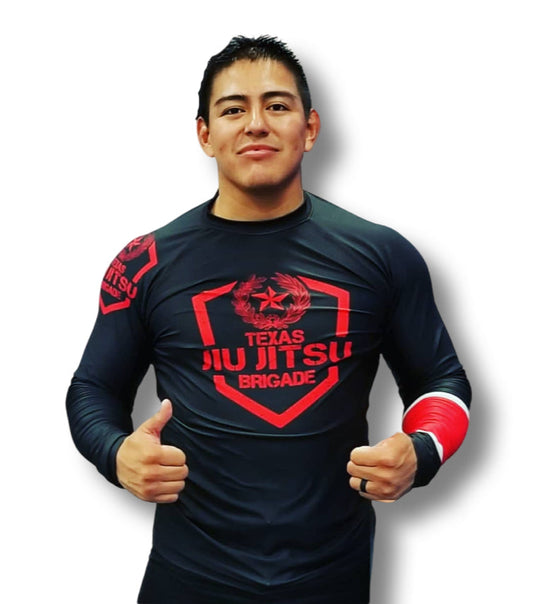 Texas Jiu Jitsu Brigade Ranked Rashguard