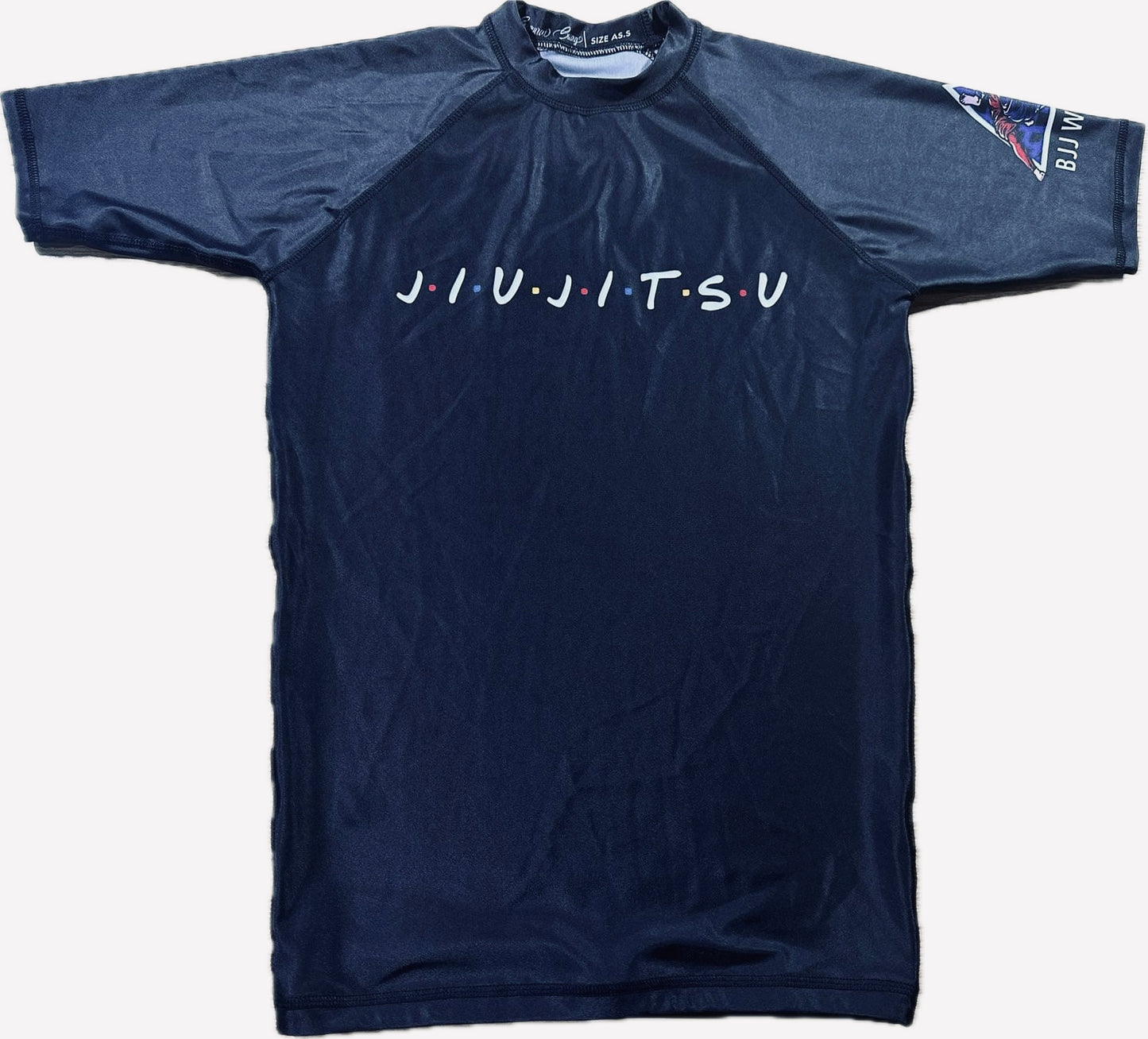 Jiu Jitsu FRIENDS - BJJ WORLD Rashguard | Samurai Swag - BJJ and MMA rashguards, shorts and accessories made in Austin Texas