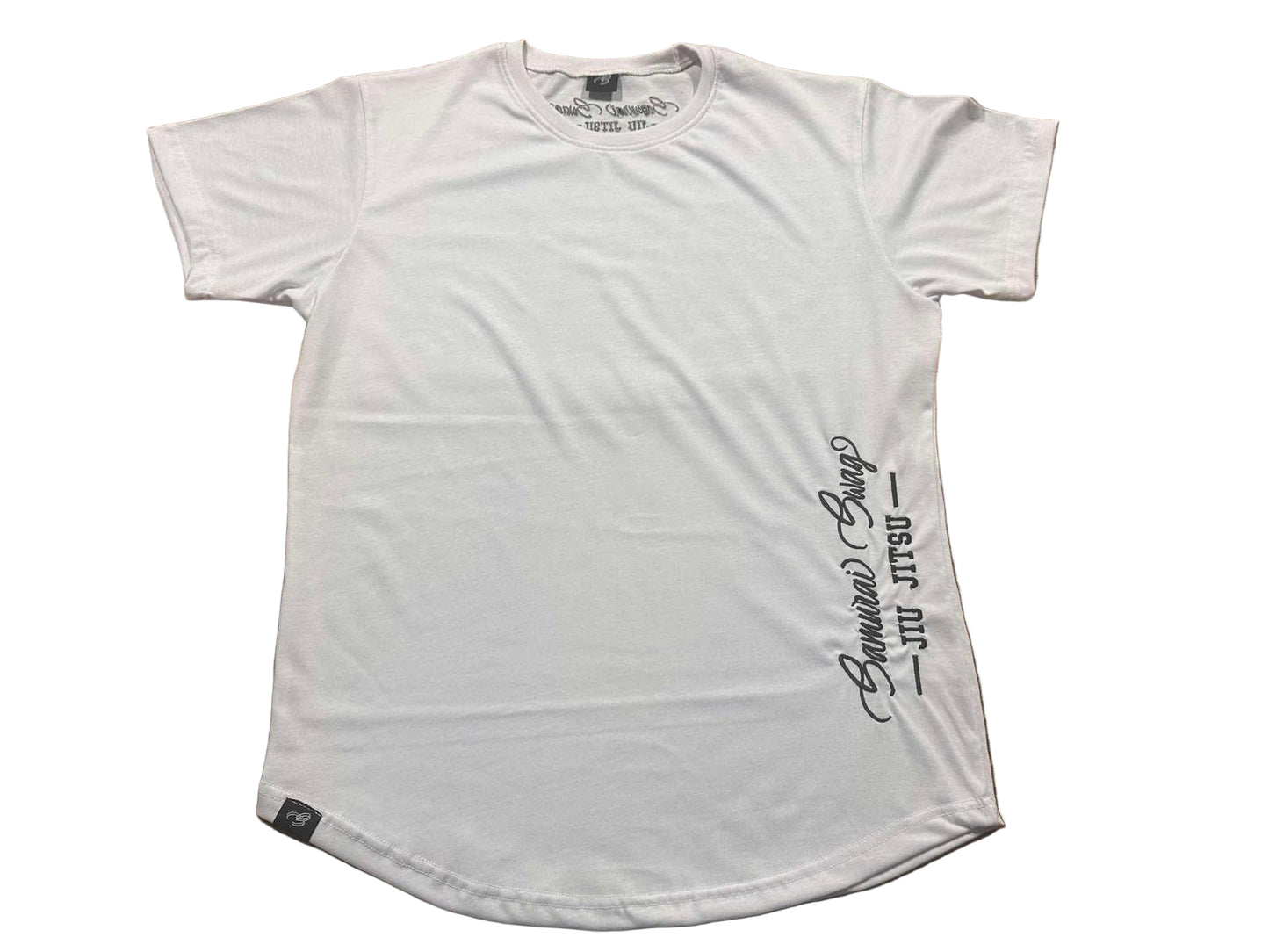 Samurai Swag Curved Hem Shirt