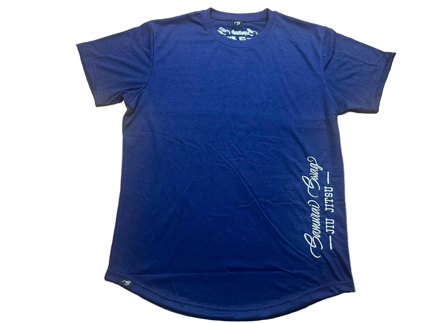 Samurai Swag Curved Hem Shirt