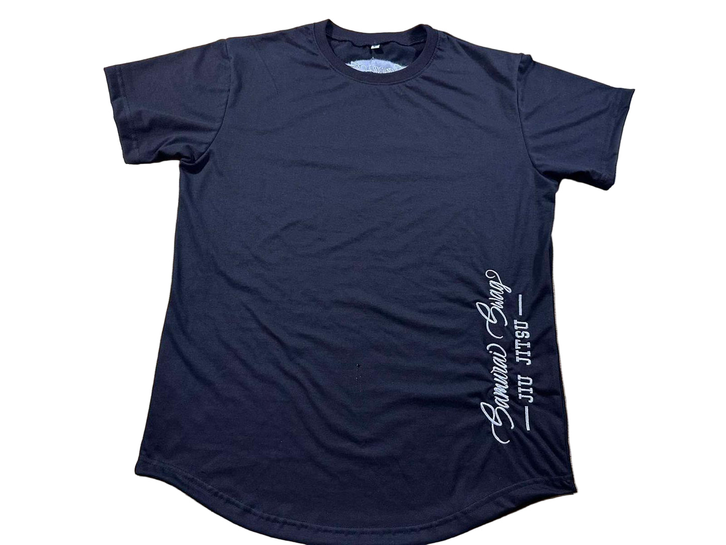 Samurai Swag Curved Hem Shirt