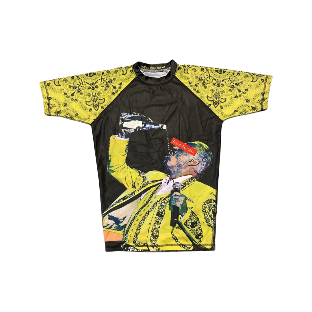 Chente El Rey Rashguard | Samurai Swag - BJJ and MMA rashguards, shorts and accessories made in Austin Texas