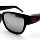 Crimson Smoke sunglasses with hidden storage