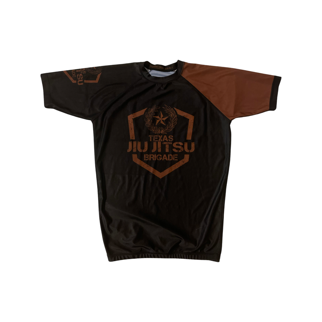 Texas Jiu Jitsu Brigade Ranked Rashguard