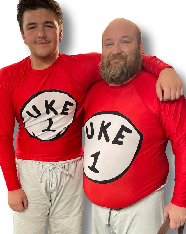 Uke 1 & Uke 2 Rashguard SET