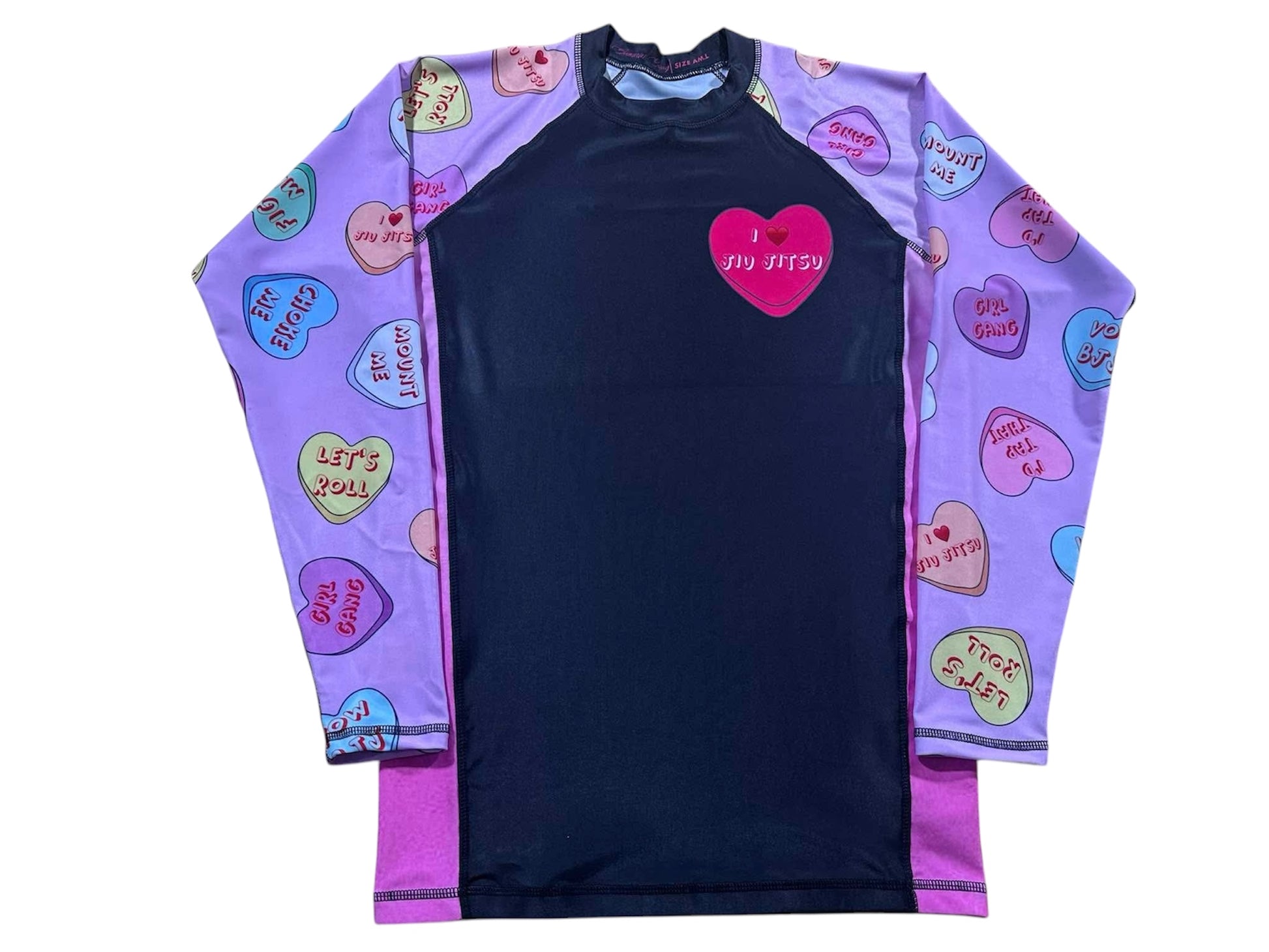 Gal-entines Rashguard | Samurai Swag - BJJ and MMA rashguards, shorts and accessories made in Austin Texas
