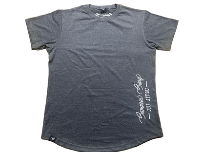 Samurai Swag Curved Hem Shirt