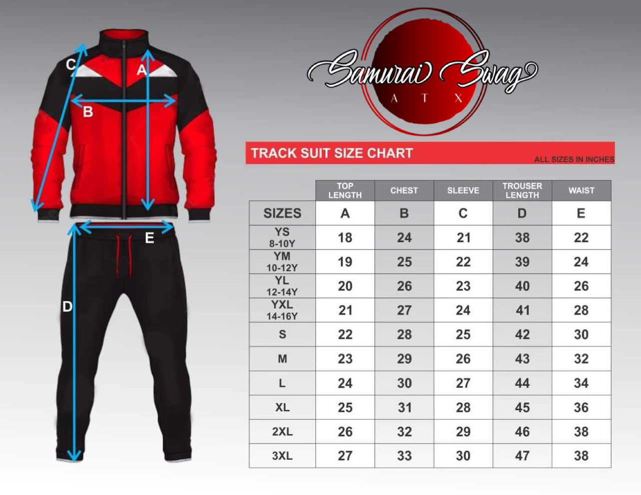 Custom Team Track Suits